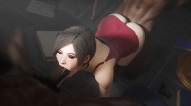Ada Wong Gets Double Teamed and Virtually Fucked in 3D Animation