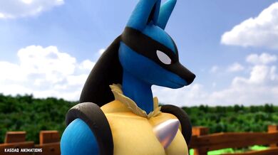 - Ruffling Lucario's Furry Tail in the Wild Sexual Rite