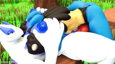 - Ruffling Lucario's Furry Tail in the Wild Sexual Rite