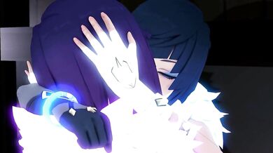 Kissing Tentacles: Hydro Yelan vs Electro Yelan (Silent)