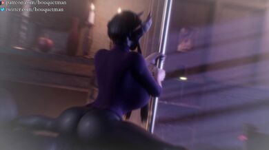 Eliza's ebony body is craving Dick's big black cock and she won't take no for an answer.