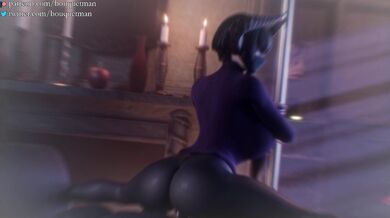 Eliza's ebony body is craving Dick's big black cock and she won't take no for an answer.