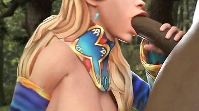 Blowjob Queen Crystal Maiden Gets Her Nuts Sucked Wet [SFM Studio]