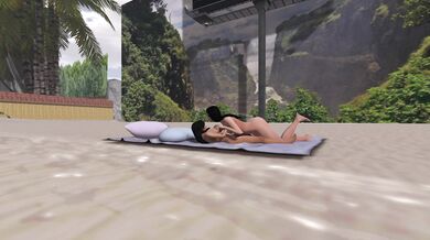 Blissful Orgy on the Sandy Beach
