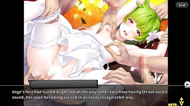 Taimanin Asshole Fucking Championship: June Bride's Anal Initiation