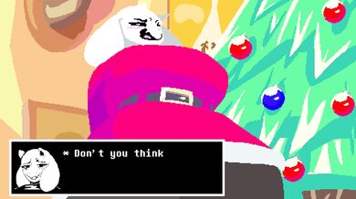 Toriel's Christmas Surprise: A Cum-Filled Stocking