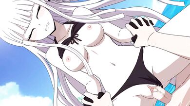 Sexy Nerd Girl Kyoko Kirigiri Gets Fucked By The Entire School!