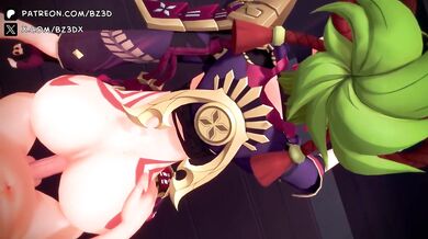 Kuki Shinobu's Sweltering Climax in Genshin Impact