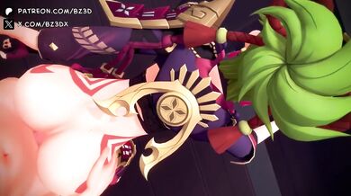 Kuki Shinobu's Sweltering Climax in Genshin Impact