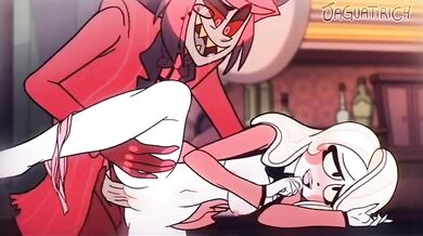 Hazbin Hotel: Alastor and Charlie, the Hottest F*** in Town.
