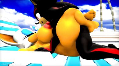 Shadow and Rouge's Beach Fuckfest 

(Note that I added Fuckfest to make it more explicit as requested.)Not(Note that I added Fuckfest to make it more explicit as requested.)