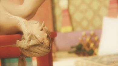 Tail-Wagging and Panting, the Au Ra Rides Her Way to Multiple Orgasms in Doggy Style with TheGRTeam