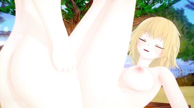 Fucking Jeanne De Arc on the Outskirts of Town