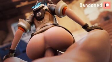 Watch hot Overwatch babes Tracer and Kiriko fuck each other's brains out in 'Cute Sluts'