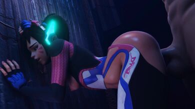 Mommy D.va Gets Goon JOI and A.I. Voice Assistance