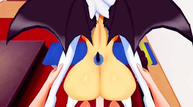 Red Hot and Ready: Sonic and Rouge's Night of Passionate Love-Making