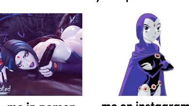 Fucking Raven in a Meme Porn Parody