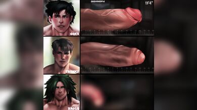 Dragon Ball Z's Dick-o-Chart