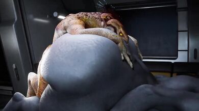 Fucking the Elite: A Sangheili Gangbang