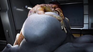 Fucking the Elite: A Sangheili Gangbang