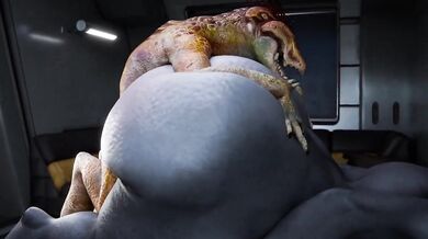 Fucking the Elite: A Sangheili Gangbang