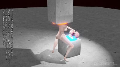 Futanari Bremert's Deep Throat Adventure into the Warp Hole