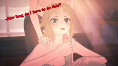 Queen Arthur's Daughter, Mordred, Learns the Art of Pleasuring a Man