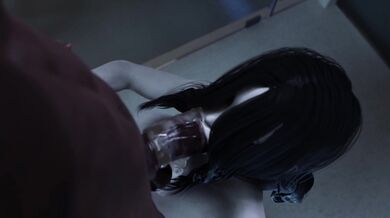 Sadako's Sleezy Deep Throat Orgy