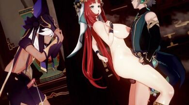 The Ecstasy of Touch Between Nilou and Alhaitham, with Sound Effects by Koro22