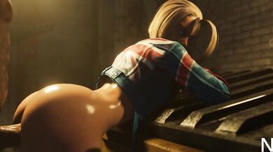 'Mortal Kombat's Cammy White Gets Roughly Fucked in a Dark Alley [Cumming]'