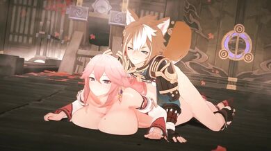 The Spiritual Impact of the Priestess Yae on the Lustful Gorou, Filled with Pulsating Energy by Koro22 (Sound)