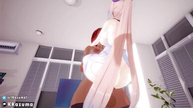 Lustful Kokomi's Secret Desires: The Erotic Adventures of Genshin Impact's Ikazuma.