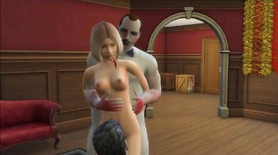 Ashley's Sexual Transformation in Resident Sims