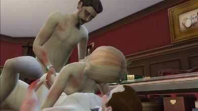 Ashley's Sexual Transformation in Resident Sims