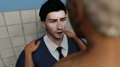 Public Bathroom Fuckery with the Professor