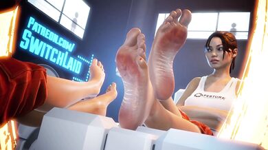 'Minecraft: Chell's Slippery Sole Showcase'
