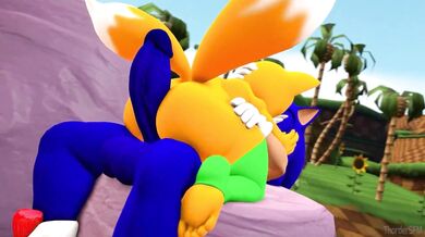 Futa Tails Bottoms Like A Whore!