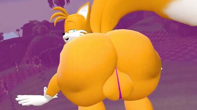 Futa Tails Bottoms Like A Whore!