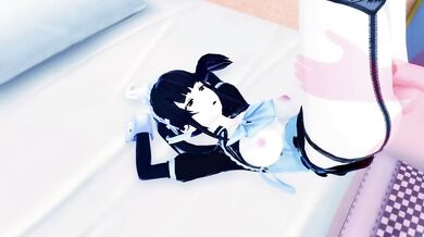 The Powerful Master and his Subservient Pet: Narberal Gamma's Intense Hentai Training with her Overlord