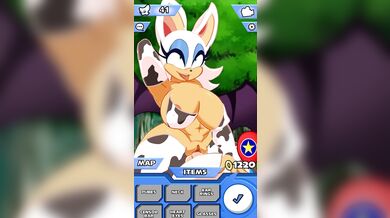Fucking Rouge the Bat's Oiled Up Body: A Virtual Reality Breeding Simulation