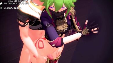 Kuki Shinobu's Wet and Wild Adventure in Genshin Impact
