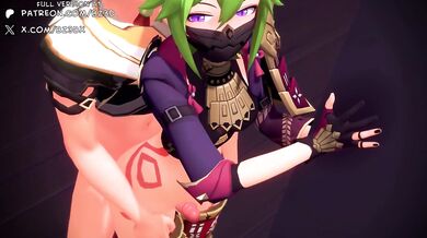 Kuki Shinobu's Wet and Wild Adventure in Genshin Impact