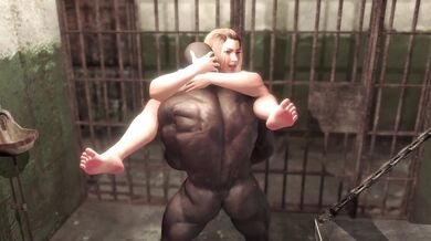 Young and Muscular Bodybuilder Trapped in a Cell with an Innocent Femboy Comment: Is there anything else you need help with?