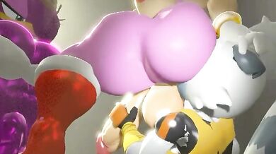 Busty Amy and her juicy backside take on a rough Tangle in the bedroom.