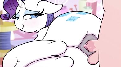 Rarity Gets Nailed by a Human in Ultra-HD with Sound Edits by Lennon Black