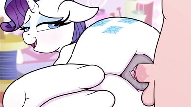Rarity Gets Nailed by a Human in Ultra-HD with Sound Edits by Lennon Black