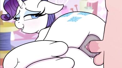 Rarity Gets Nailed by a Human in Ultra-HD with Sound Edits by Lennon Black