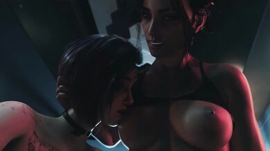 'Sexo Oral Between the Breasts - Judy and Panam '