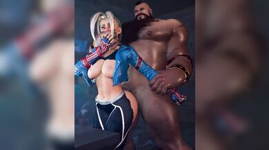Cammy Gets Pummeled by RougeNine