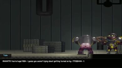 Talia's Tight Squeeze: Stuck in the Wall (Future Fragments v1.0.1)